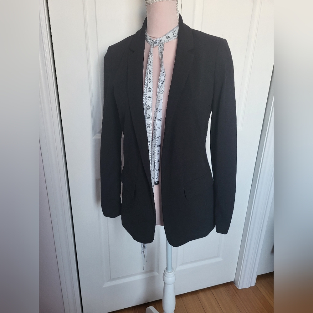 Reitmans Classic Black Women's Blazer sz 4